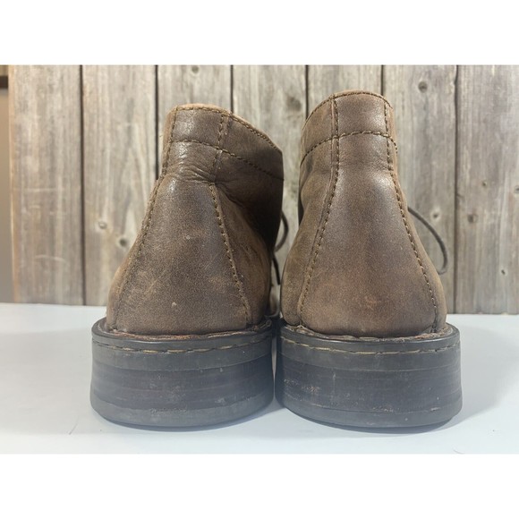 Born Harrison Chukka Brown Leather Boots Mens Shoe Size 10.5 - Picture 5 of 11